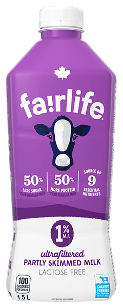 fairlife 1% milk carton